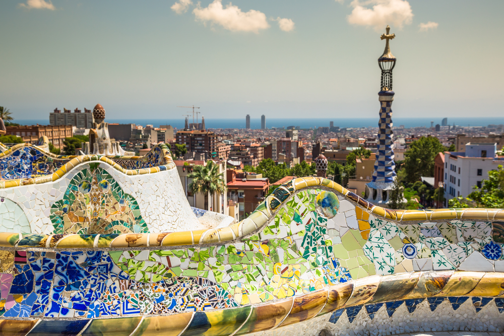 View Of Park Guell